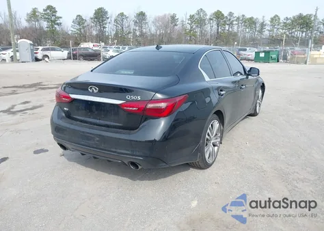 2018 Infiniti Q50 3.0T Sport from USA, damaged, VIN JN1EV7AR0JM439581